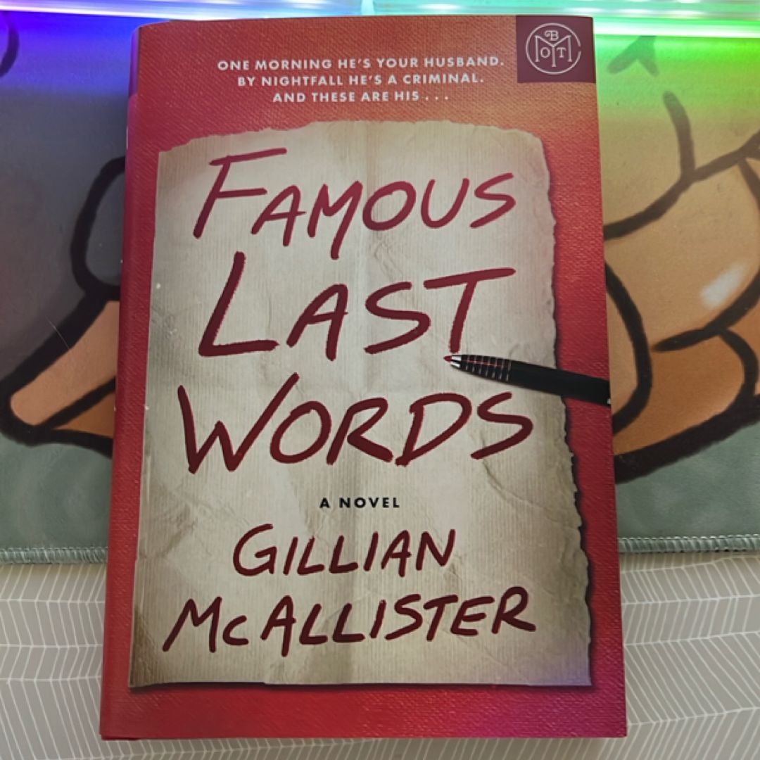 Famous Last Words (BOTM)