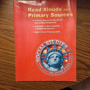 Read Alouds and Primary Sources