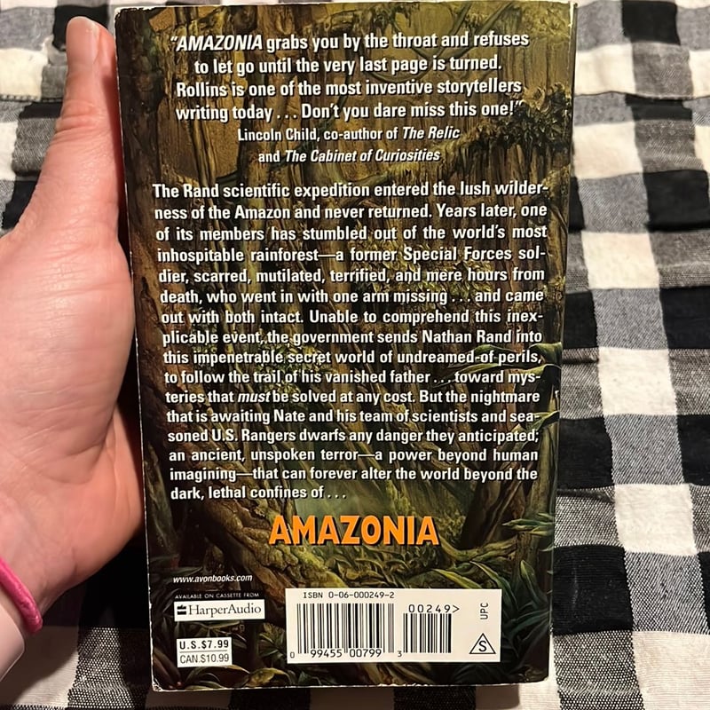 Amazonian by James Rollins , Paperback | Pangobooks