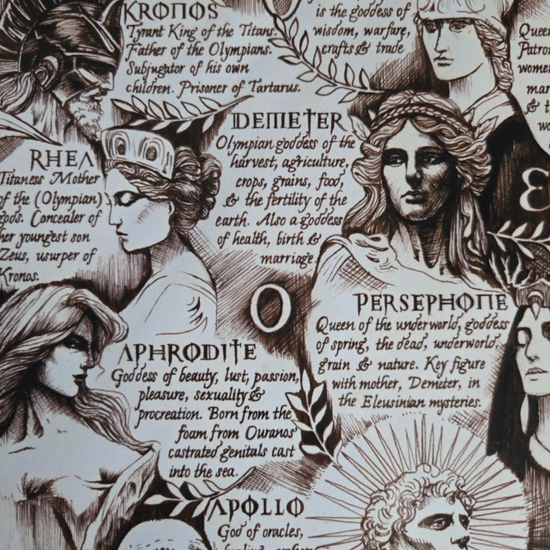 Greek Gods & Goddesses 