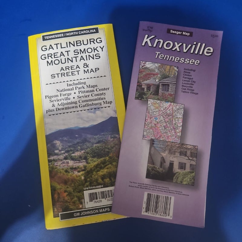 Tennessee Road Map 2-Pack