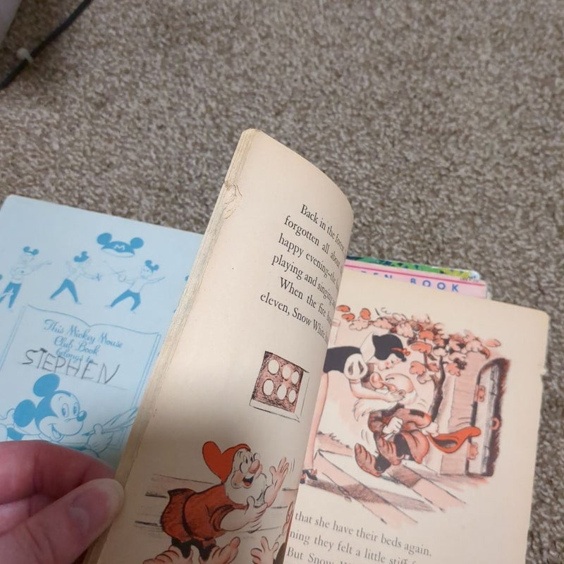 Little golden book lot 10