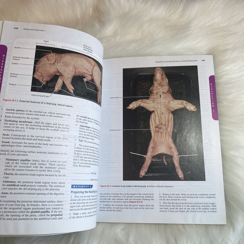 Human Anatomy and Physiology Laboratory Manual, Fetal Pig Version