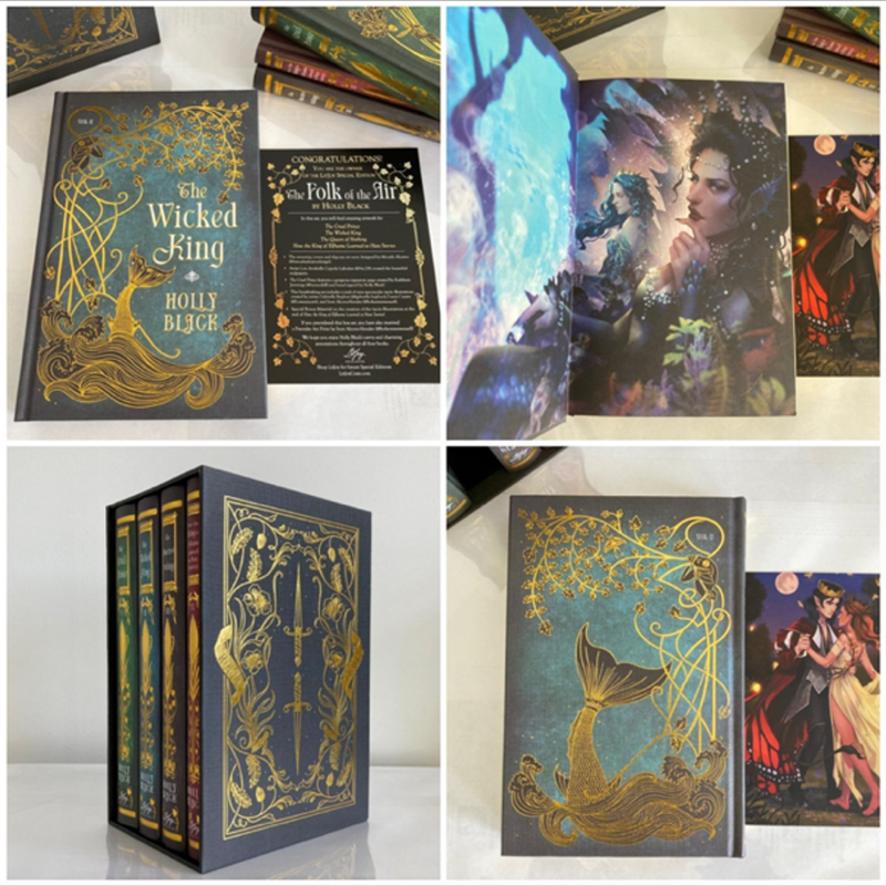 Litjoy Folk Of The Air Box Set 1st Print (The Cruel Prince Hand Signed!) 