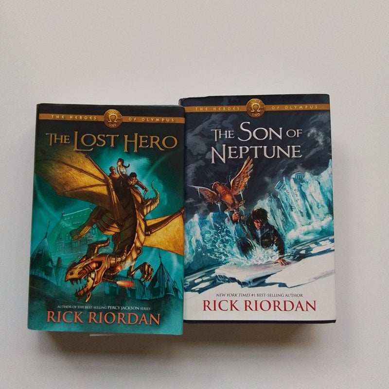 The Heros of Olympus Books 1-2