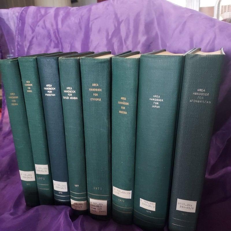 Area Handbooks 1972