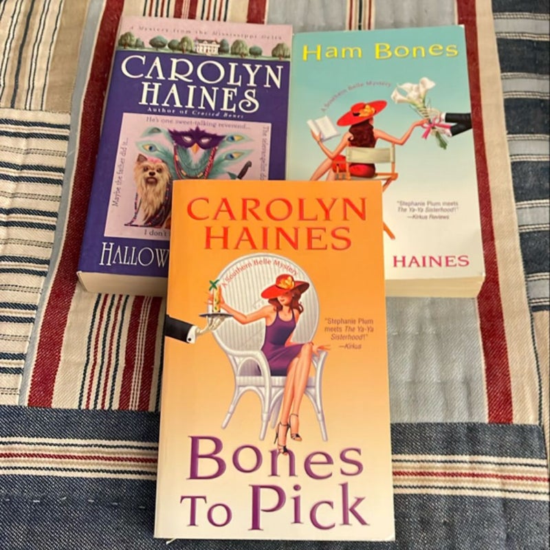 BUNDLE: Hallowed Bones, Bones to Pick and Ham Bones