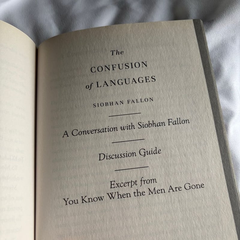 The Confusion of Languages by Siobhan Fallon, Paperback | Pangobooks