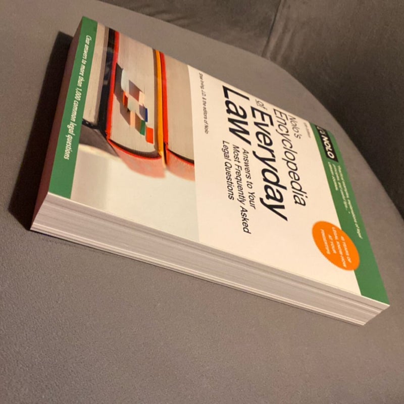 Nolo's Encyclopedia of Everyday Law