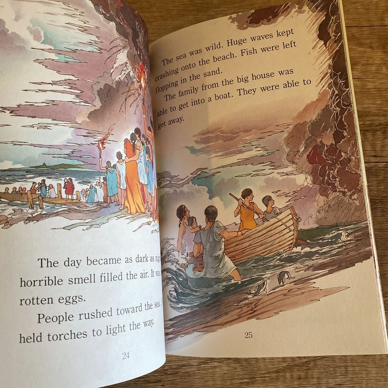 Step Into Reading Step 4 Bundle of 2: Pompeii…Buried Alive + Tut’s Mummy Lost..and Found