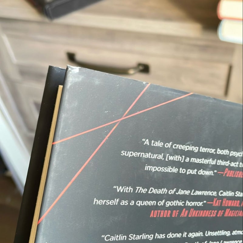 The Death of Jane Lawrence Barnes & Noble Exclusive Edition