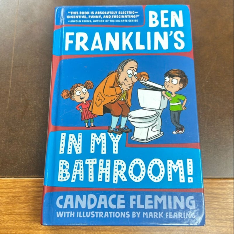 Ben Franklin's in My Bathroom!