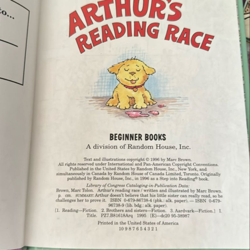 Arthur's Reading Race