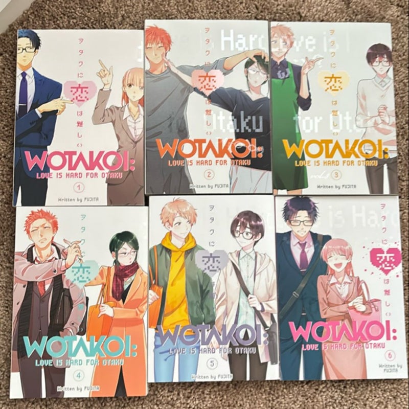 Wotakoi: Love Is Hard for Otaku 1-6