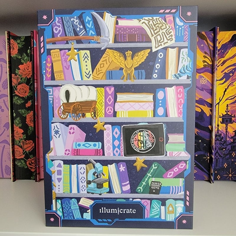 Illumicrate The Science Fiction Bookcase 1000 Piece Puzzle