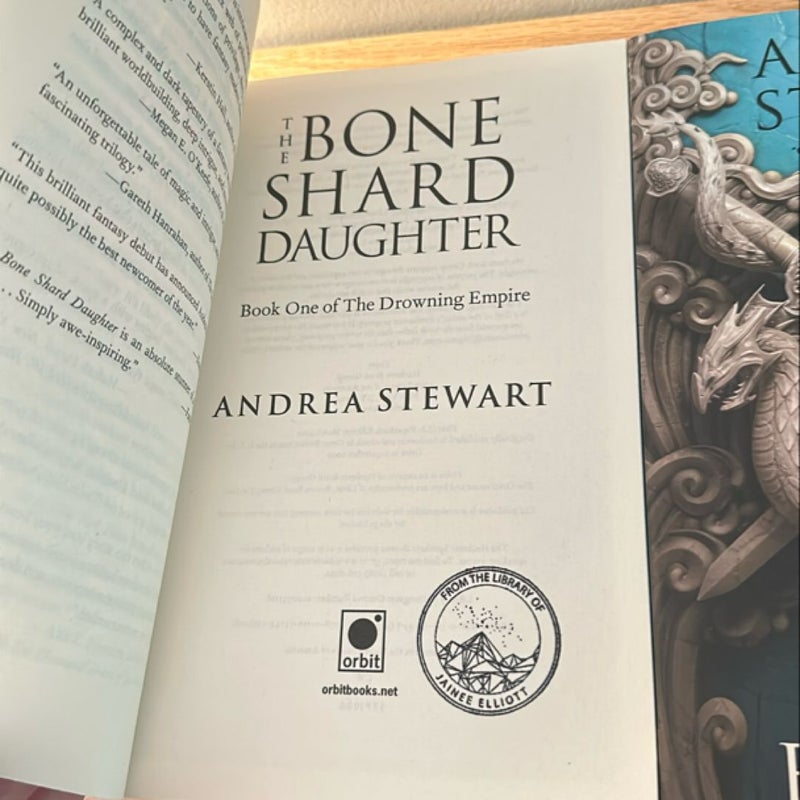 The Bone Shard Daughter books 1&2 