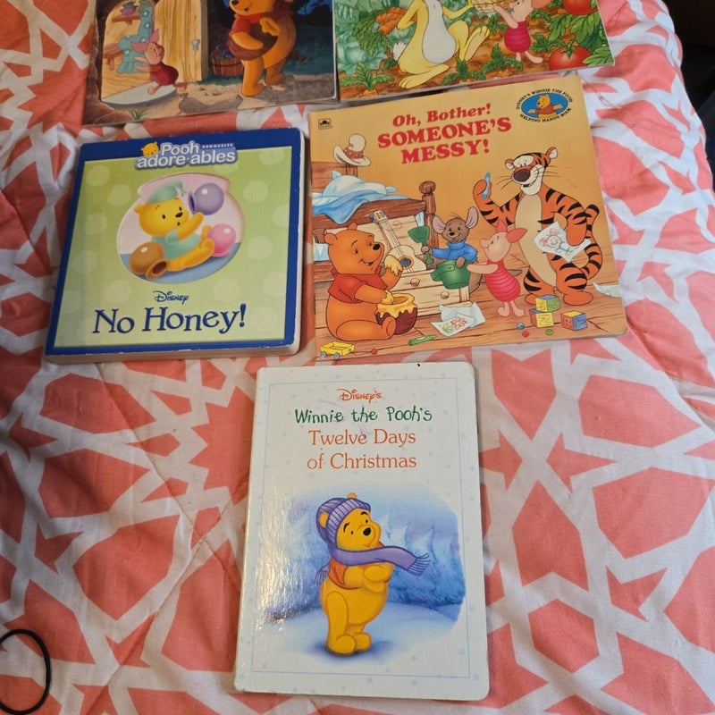 No Honey! And assorted other winnie the pooh books