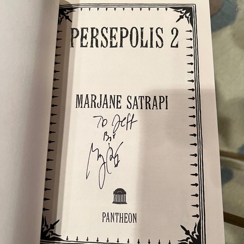 Persepolis 1 & 2-Signed by Author