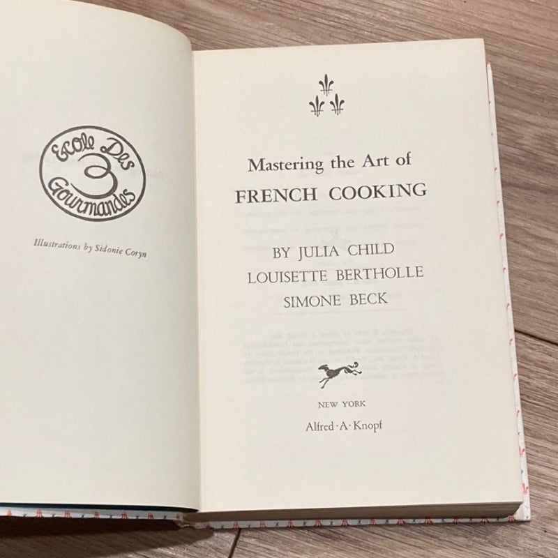 RARE Vintage 1961 Julia Child Mastering the Art of French Cooking Volume 1