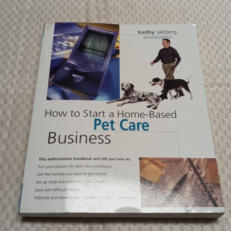 How to Start a Homebased Pet Care Business