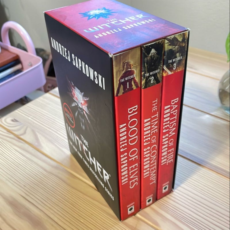 The Witcher Boxed Set: Blood of Elves, the Time of Contempt, Baptism of Fire