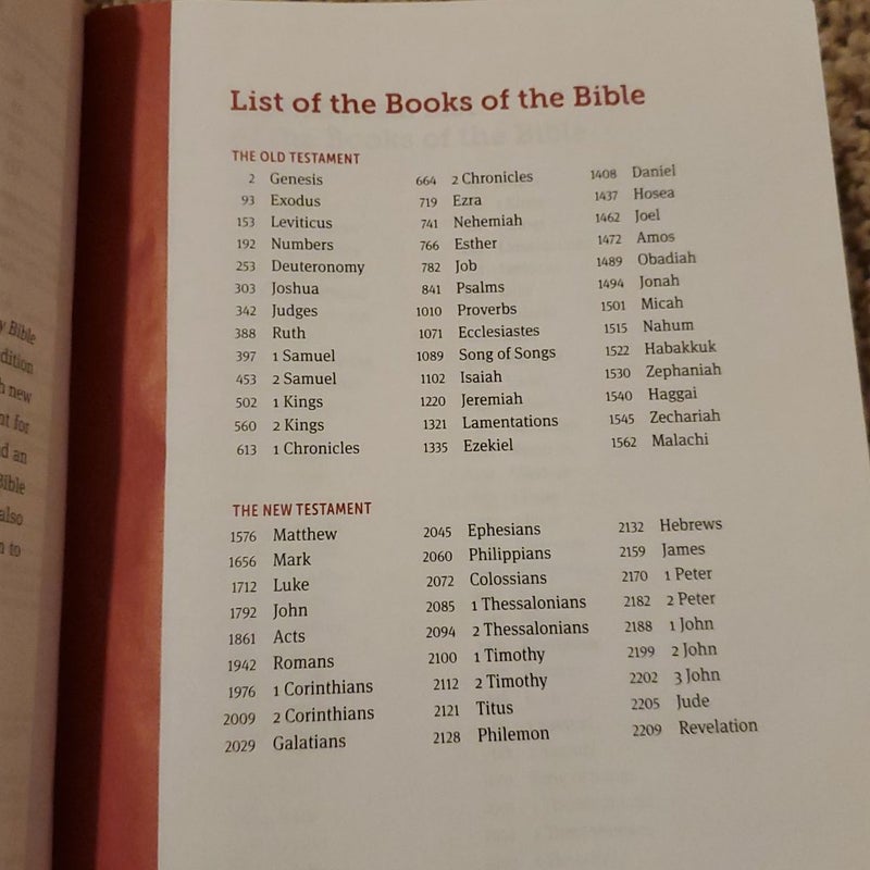 NIV Life Application Study Bible Red Letter Edition [Brown]