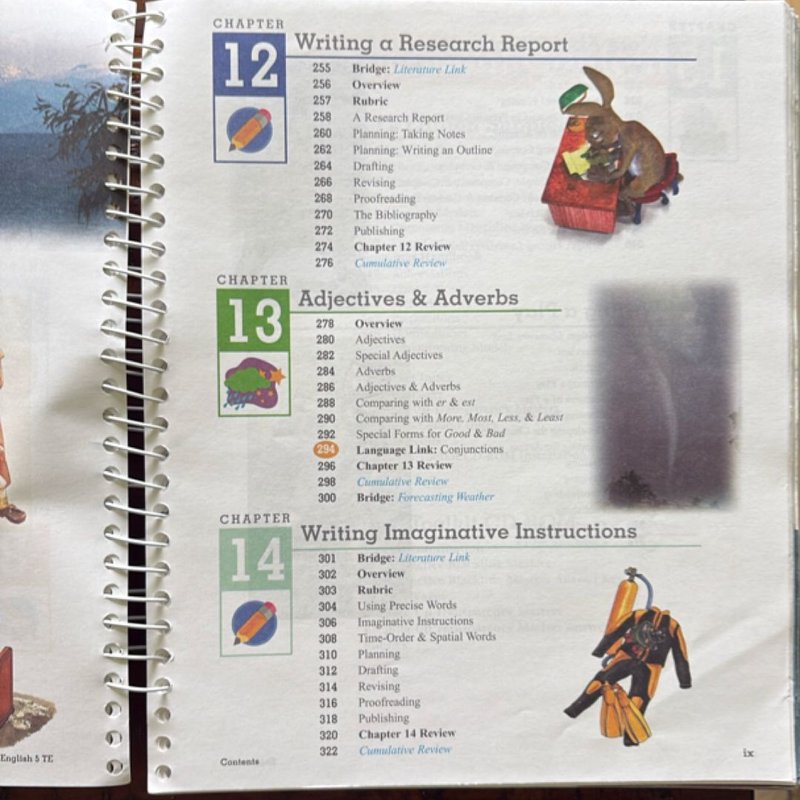 English 5 for Christian Schools