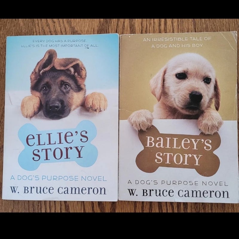 Book Lot Of 2 Dogs Purpose Books By W Bruce Cameron By W Bruce