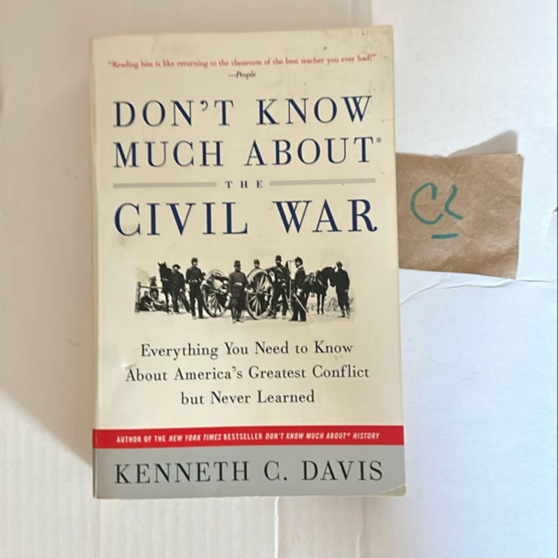 Don't Know Much about® the Civil War