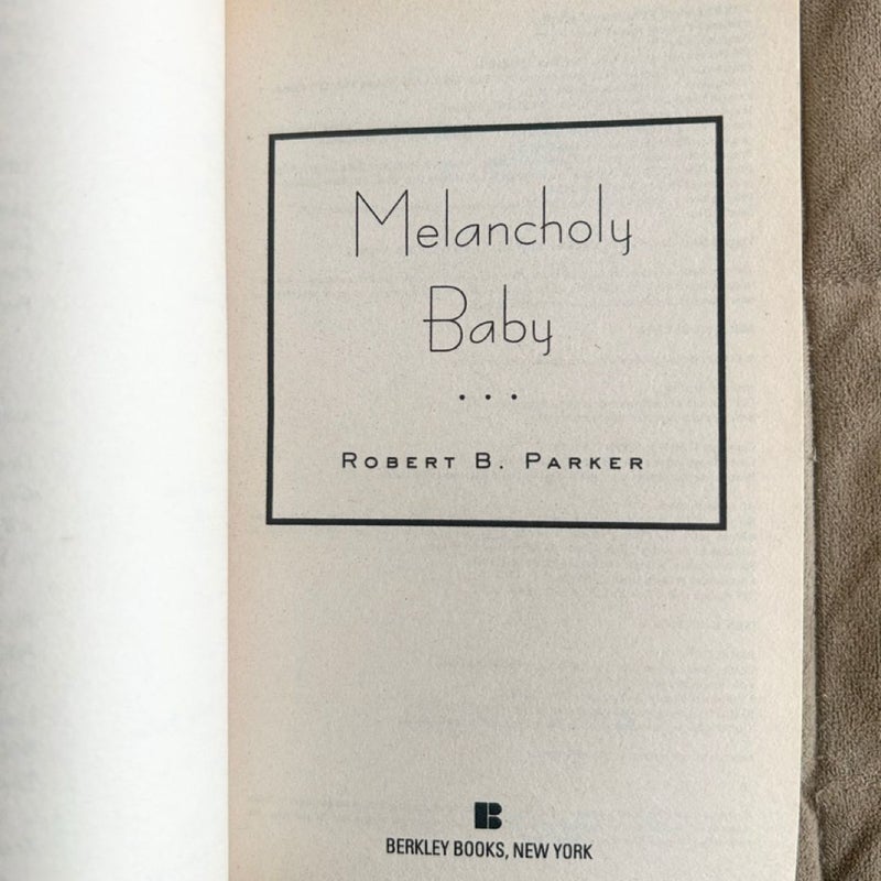 Melancholy Baby  1732