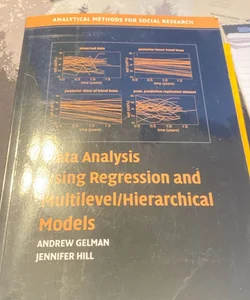 Data Analysis using regression and multilevel / hierarchical models