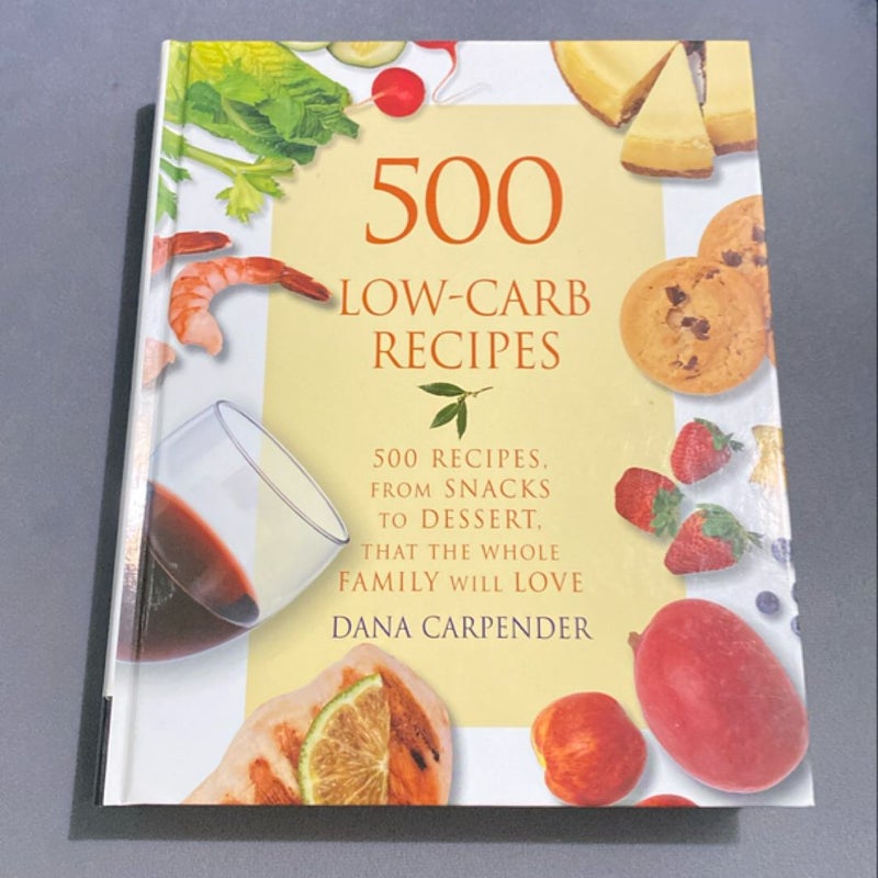 500 Low-Carb Recipes