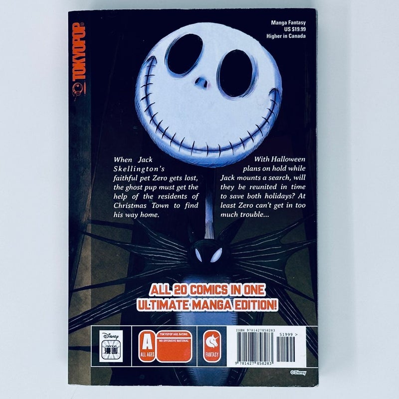 Disney Manga: Tim Burton's the Nightmare Before Christmas: Zero's Journey - Ultimate Manga Edition
