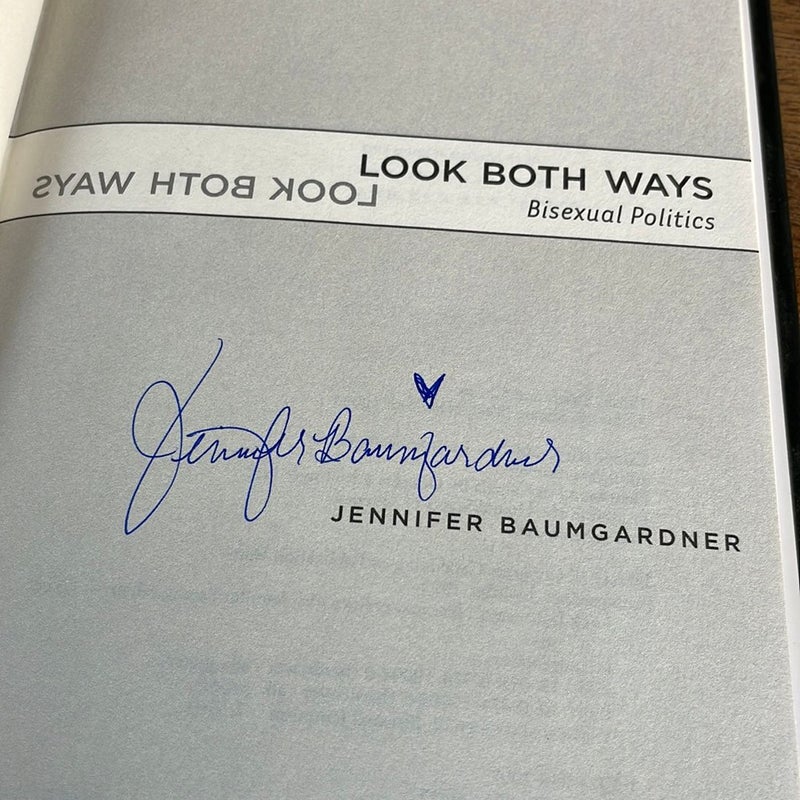 Look Both Ways *signed first edition