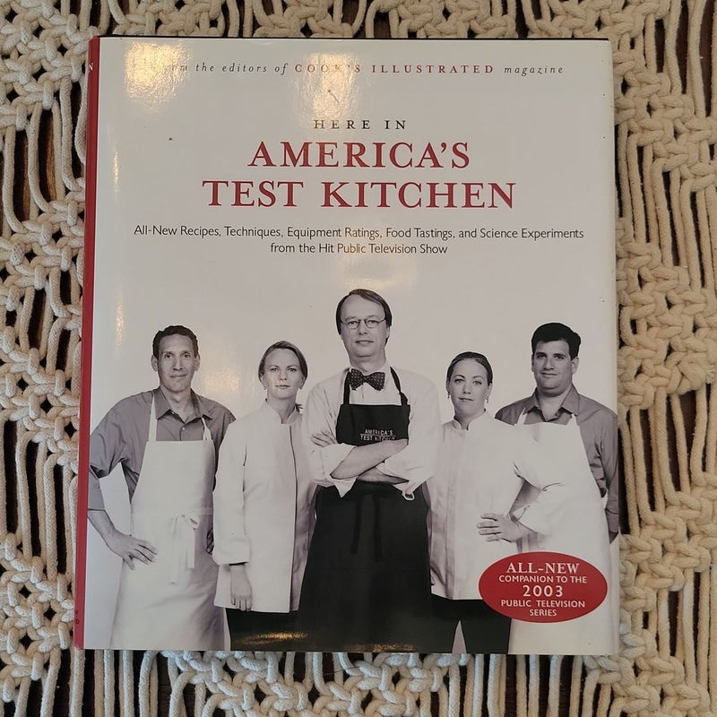 Here in America's Test Kitchen