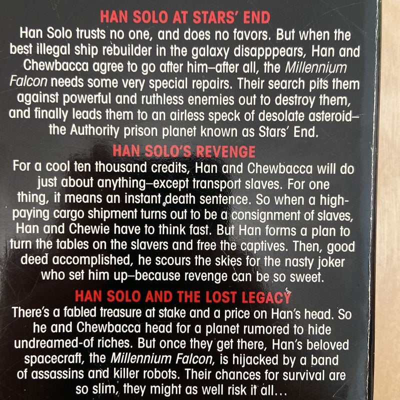 Star Wars The Han Solo Adventures Trilogy Book 