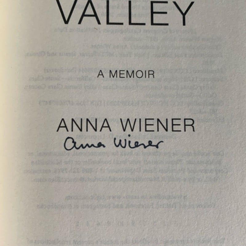 Uncanny Valley - Signed!