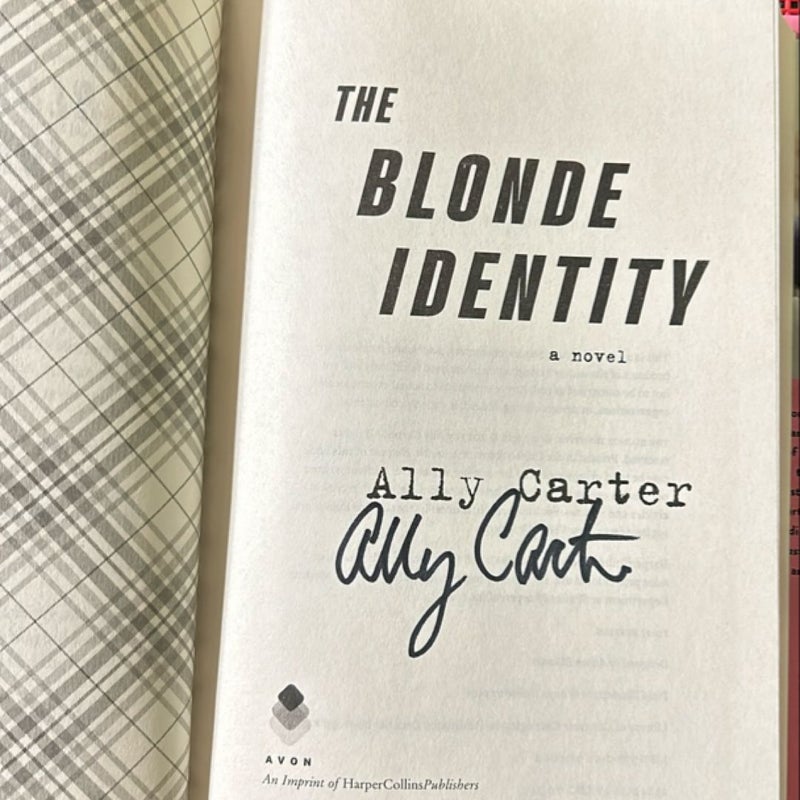 The Blonde Identity (Signed First Edition)