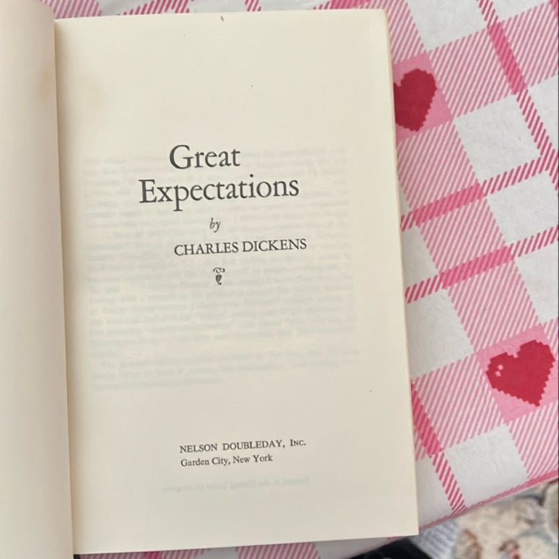 Great expectations 