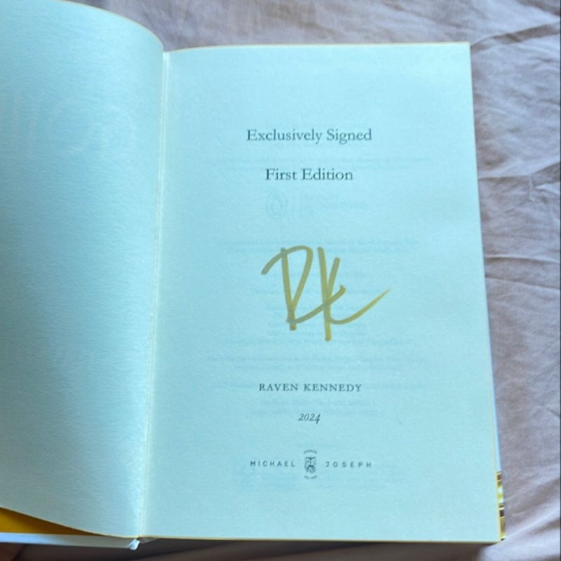 Goldfinch UK EXCLUSIVE SIGNED EDITION