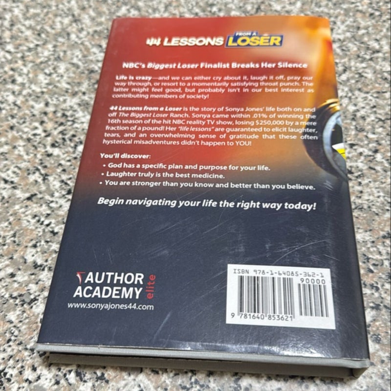44 Lessons from a Loser signed 