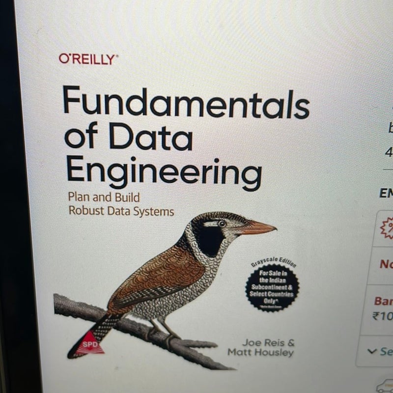 Fundamentals of data engineering 