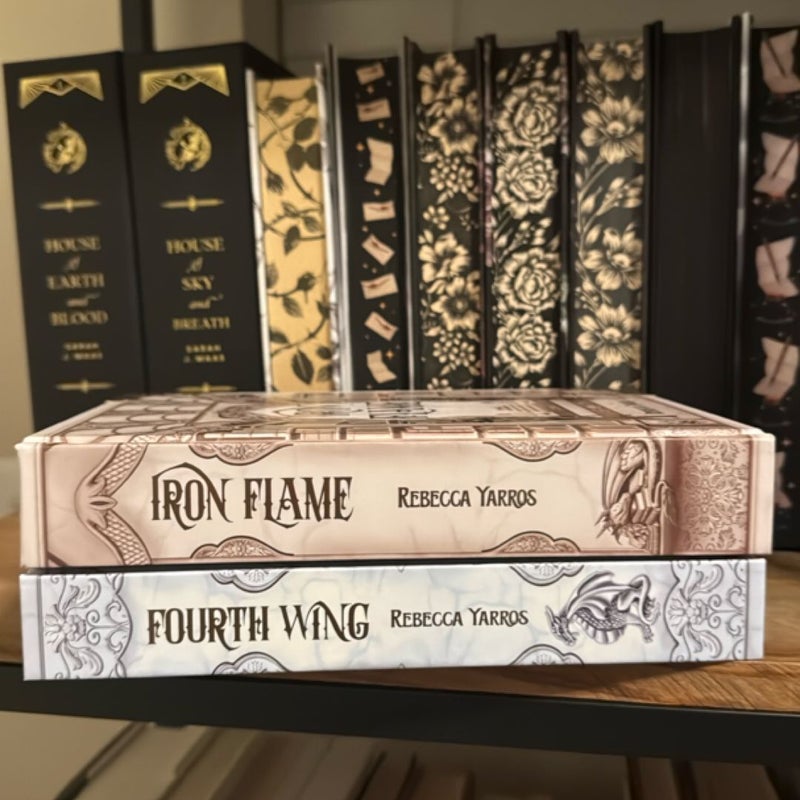Fourth Wing & Iron Flame Bookish Box Editions