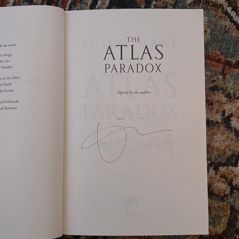 The Atlas Paradox (Waterstones Edition)