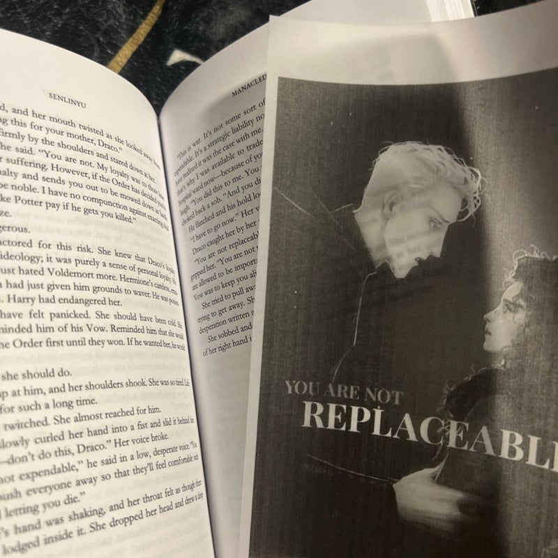 Manacled (3 volume set w/ illustrated page overlays) 