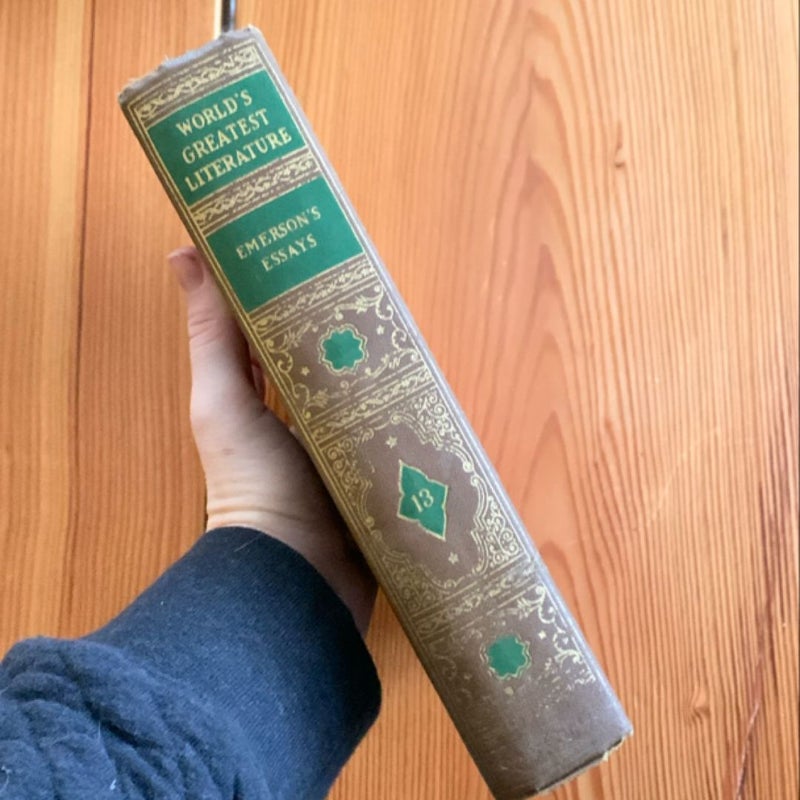 Vintage Copy of Emerson Essays 