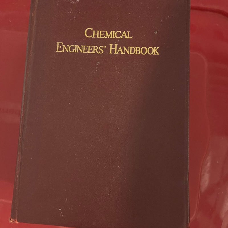 Perry’s Chemical Engineering Handbook