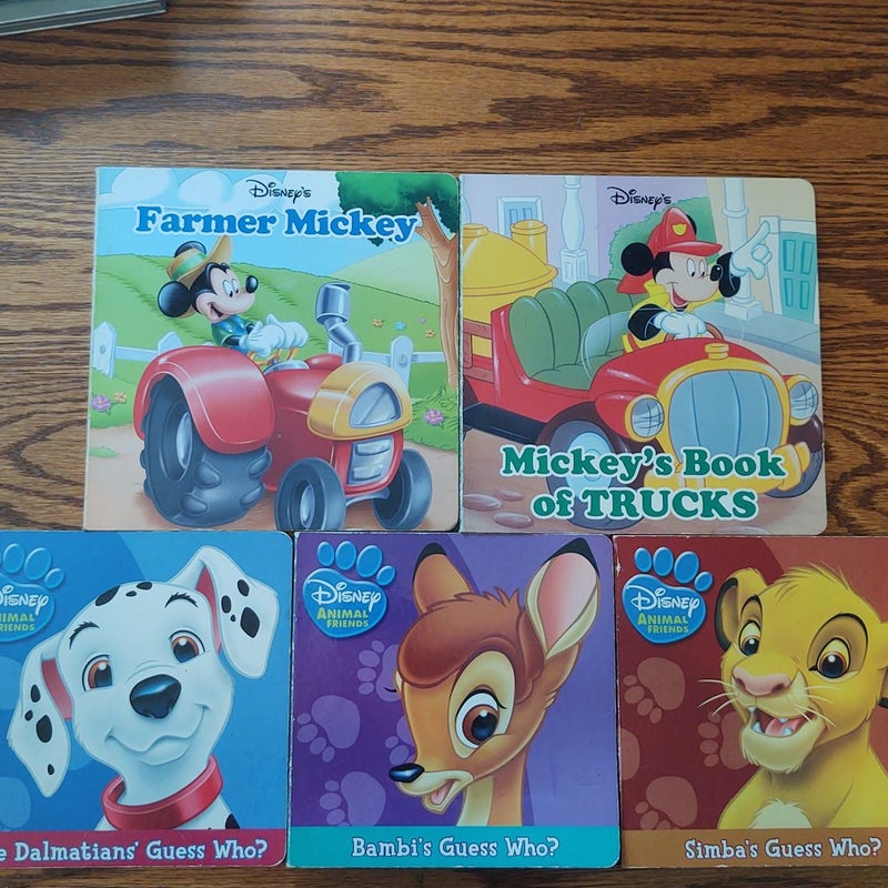 Disney Board Books Bundle