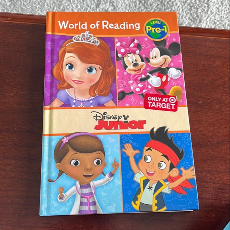 Disney Junior World of Reading Early Reader Collection Level Pre-1