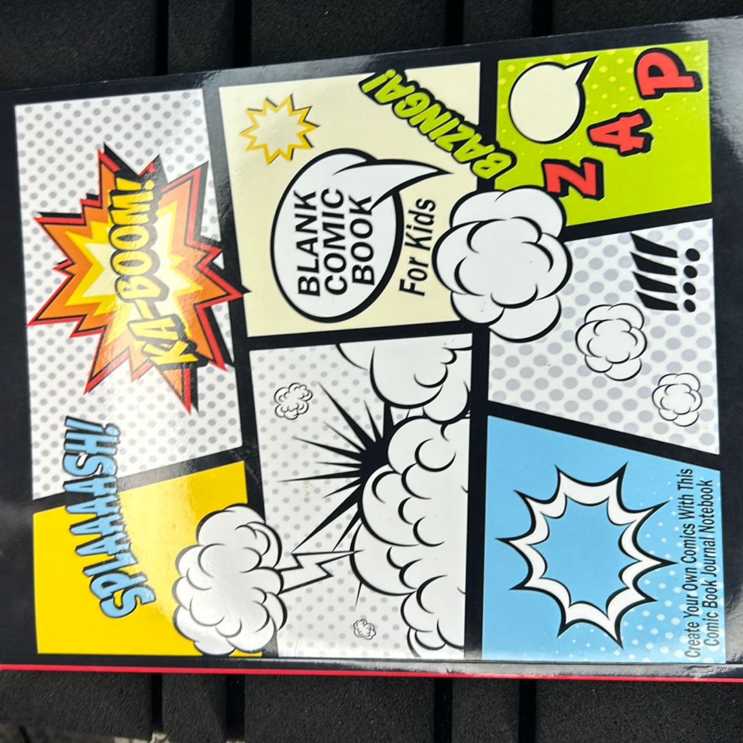 Blank Comic Book for Kids : Create Your Own Comics with This Comic Book Journal Notebook